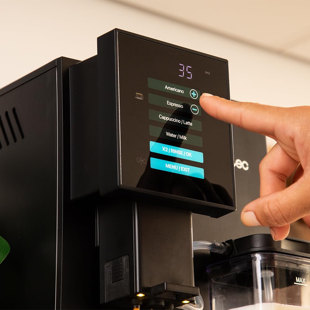 Cecotec Cremmaet Compactccino Kaffeevollautomat, 19 Bar, mit Mahlwerk