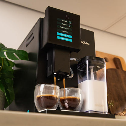 Cecotec Cremmaet Compactccino Kaffeevollautomat, 19 Bar, mit Mahlwerk