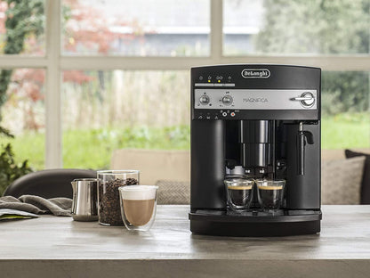 De'Longhi B ESAM 3000 Kaffeevollautomat, Edelstahl rostfrei, 1.8 liters, Schwarz
